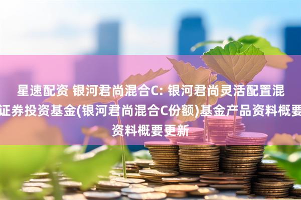 星速配资 银河君尚混合C: 银河君尚灵活配置混合型证券投资基金(银河君尚混合C份额)基金产品资料概要更新